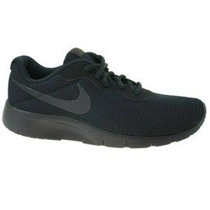 Nike Tanjun (GS) Triple Black Kids Running Sneaker Trainers 818381 001
